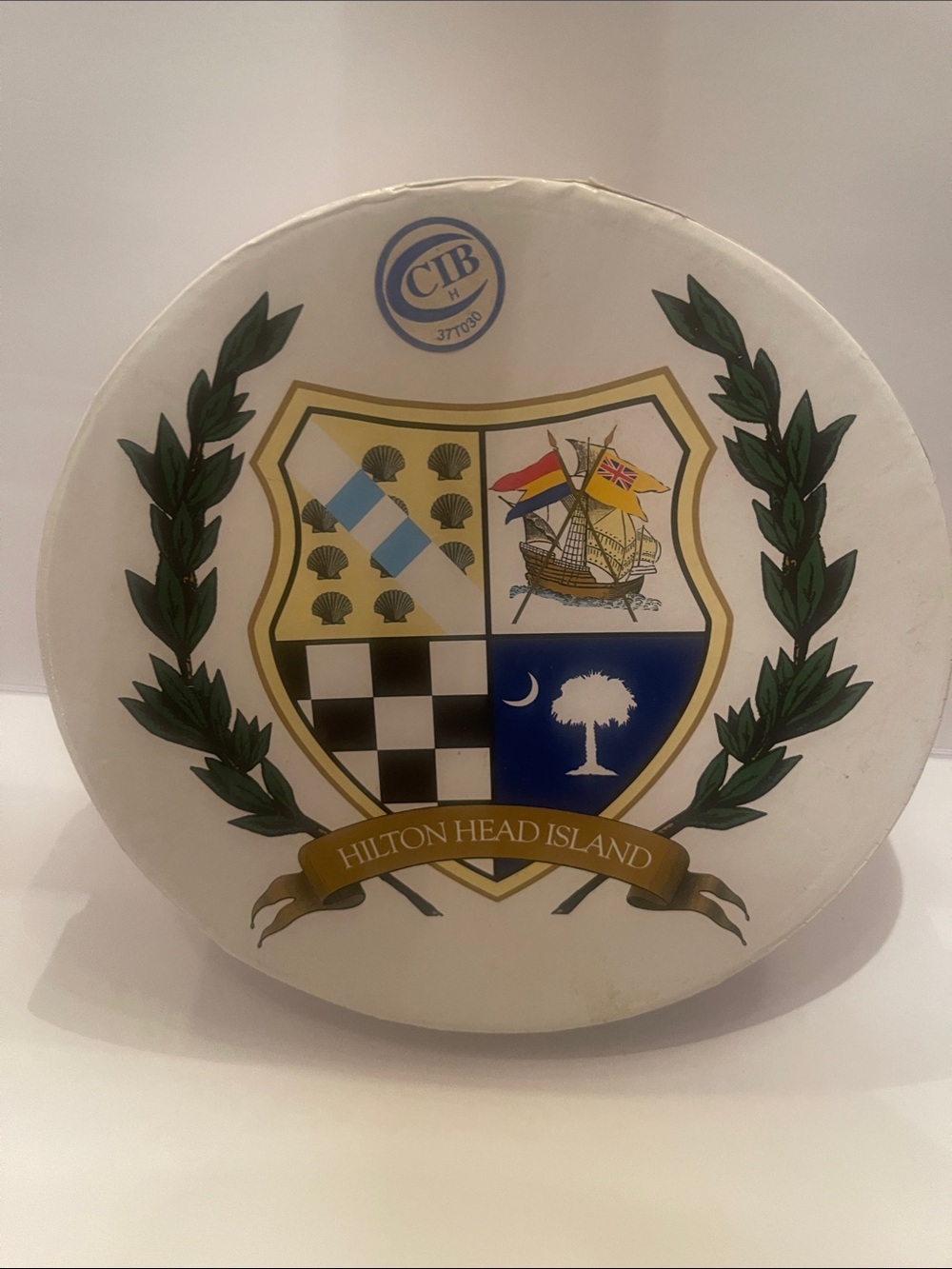 Hilton Head Island Decorative Crest Plate - Set of Four in Decorative Box